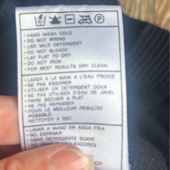 Nike Golf Sweater Men's Size XLarge Black Merino Wool Crewneck Pullover - Picture 7 of 9